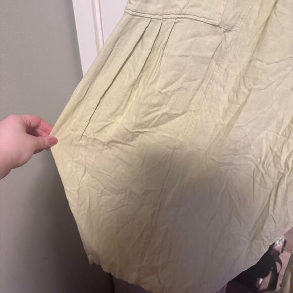 Free People Quinn pants (pastel yellow) - Picture 6 of 7